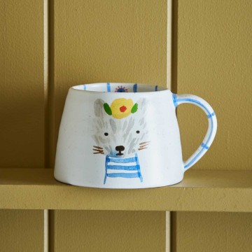 RGA x Carolyn Gavin | 4 Dogs and a Cat | Ada Mug